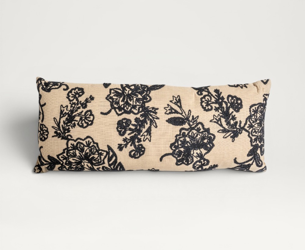 Nilzie cotton Filled Cushion - 35X80 CM