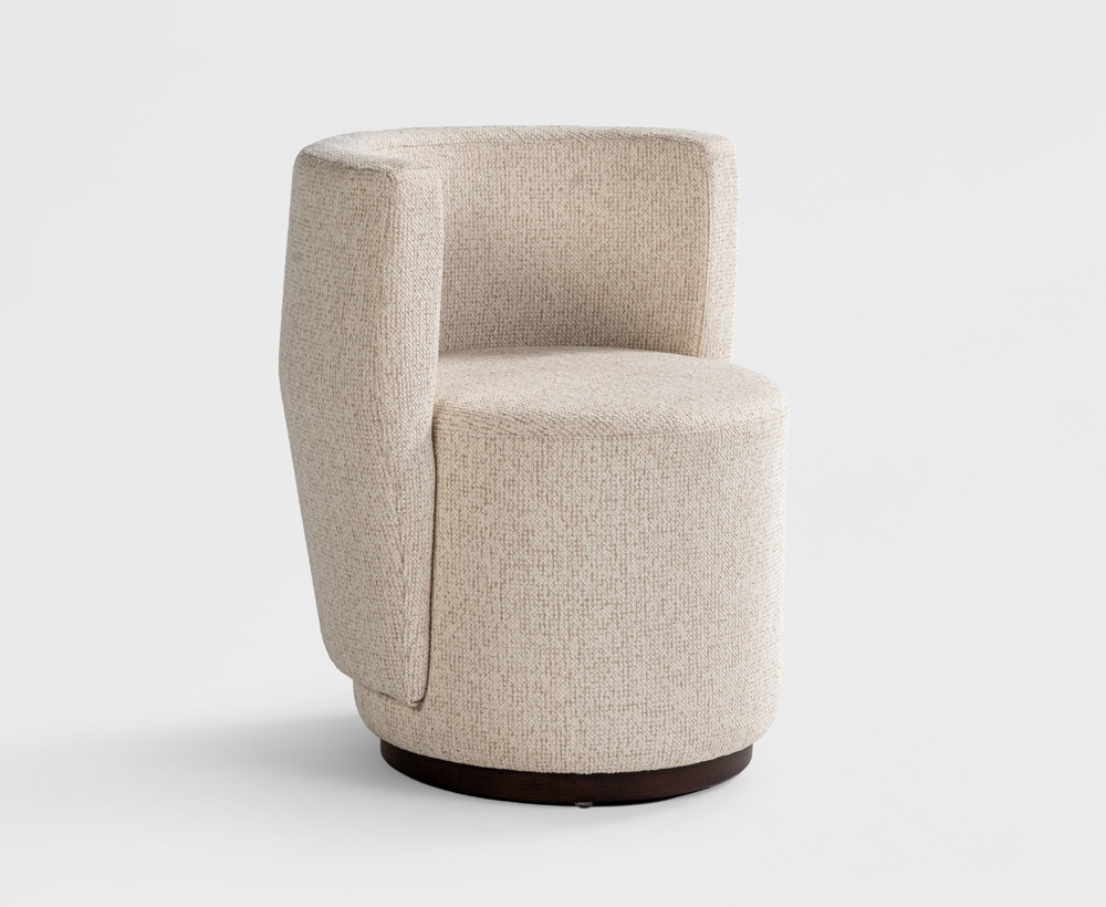 Amaia stool 59x52x63.5 beige