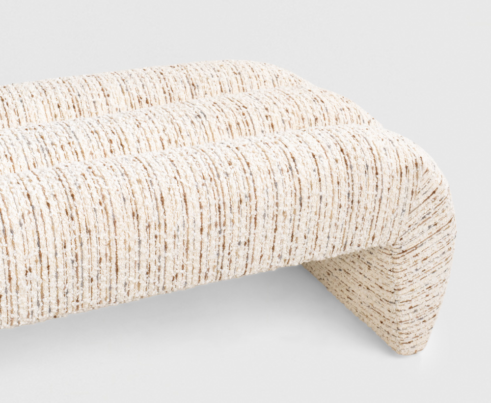 Venia bench 165x61x43 ivory