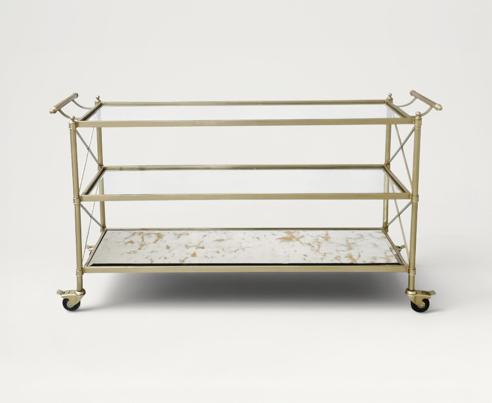 Cross Serving Trolley